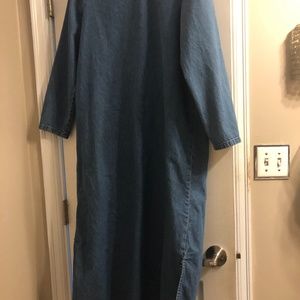 Coldwater Creek Denim Dress SzM